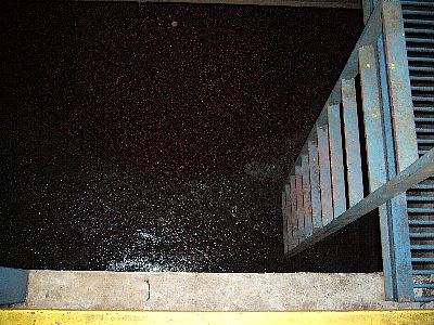 水槽に入れて分別